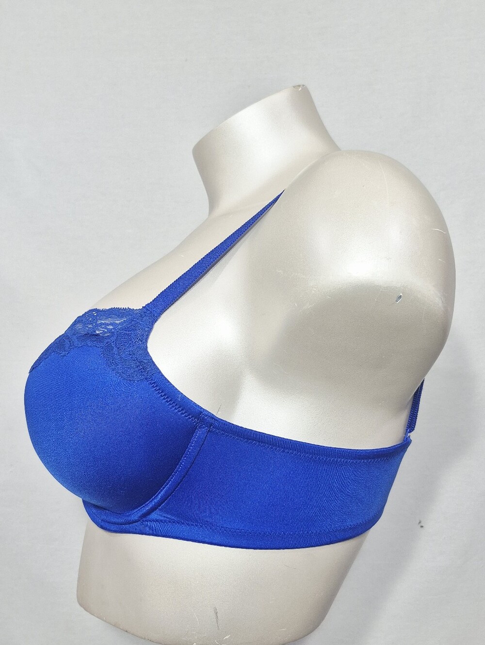 38D Wacoal b.tempt'd 953223 Always Composed T-Shirt UW Bra Blue - Picture 3 of 12